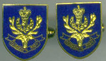 Cuff Links - QUEENS OWN HIGHLANDERS